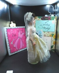 vinyl 50s bride view